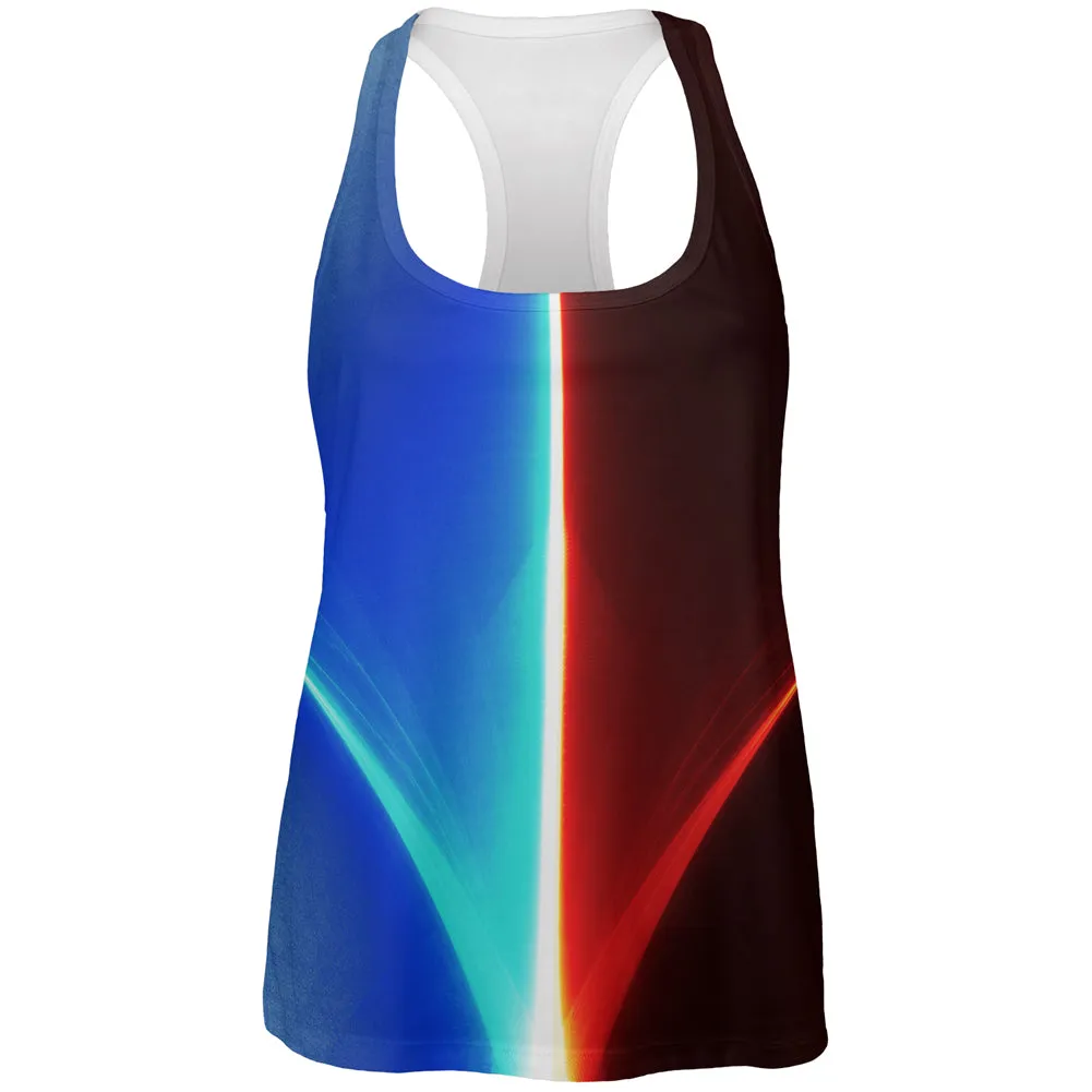 Choose Your Own Path to Destiny All Over Womens Work Out Tank Top sold by Old Glory