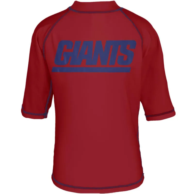 New York Giants - Logo Rash Guard Juvy T-Shirt sold by Old Glory