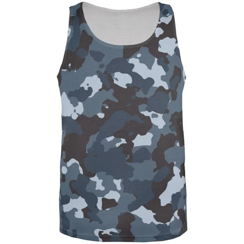 Urban Camo All Over Adult Tank Top sold by Old Glory