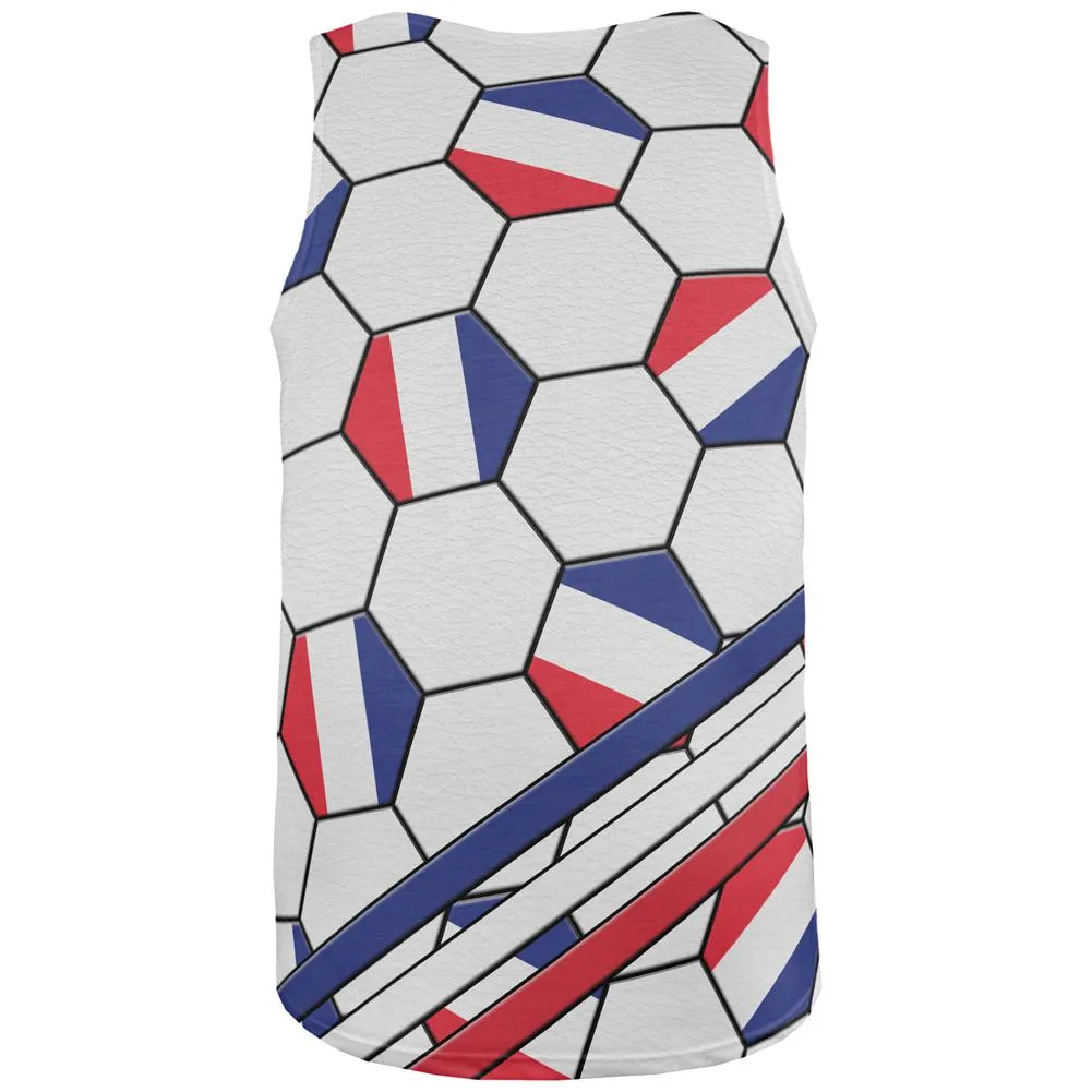 World Cup France Soccer Ball All Over Mens Tank Top sold by Old Glory product image thumbnail 2