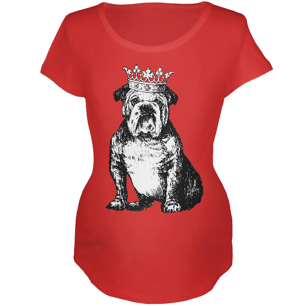 Bulldog Crown Maternity Soft T Shirt sold by Old Glory product image thumbnail 2