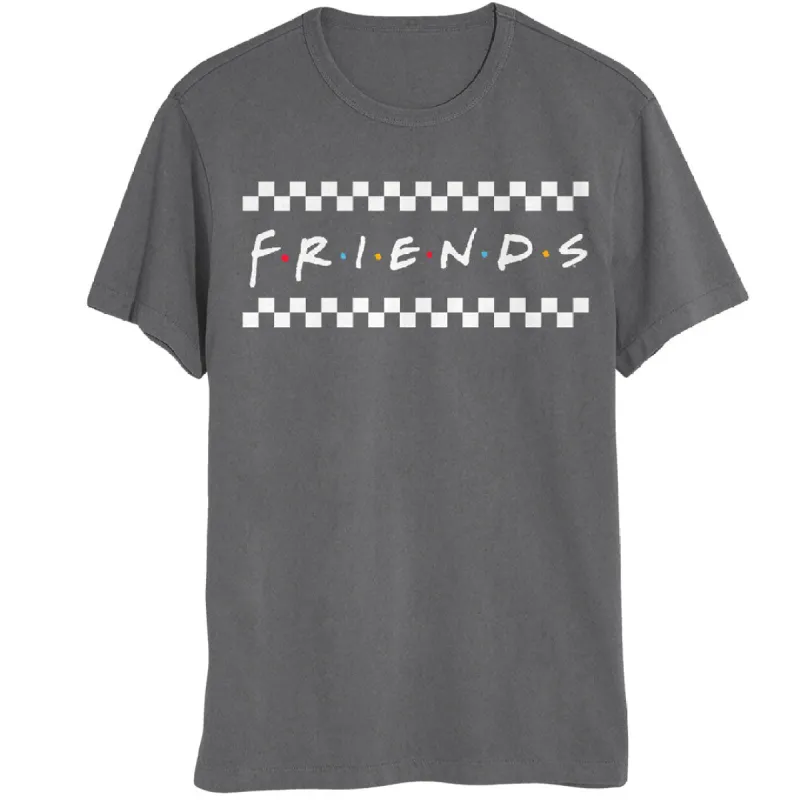Friends - Checkered Logo Mens T Shirt sold by Old Glory