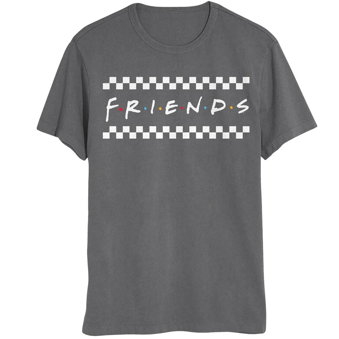 Friends - Checkered Logo Mens T Shirt sold by Old Glory