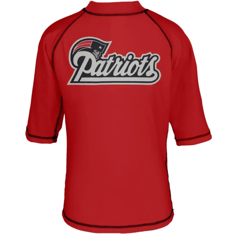 New England Patriots - Logo Rash Guard Juvy T-Shirt sold by Old Glory