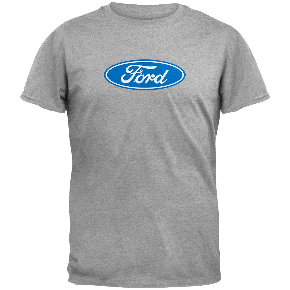 Ford Logo Grey T-Shirt sold by Old Glory