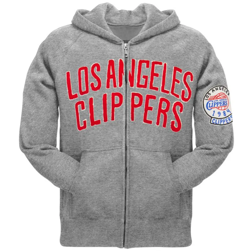 Los Angeles Clippers - 1984 Vintage Logo Zip Hoodie sold by Old Glory