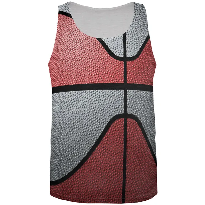 Championship Basketball Red and Silver All Over Mens Tank Top sold by Old Glory product image thumbnail 3