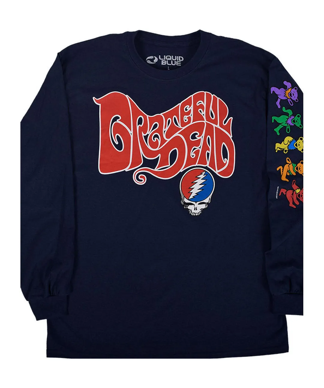 Grateful Dead - The Grateful Dead Mens Long Sleeve T Shirt sold by Old Glory