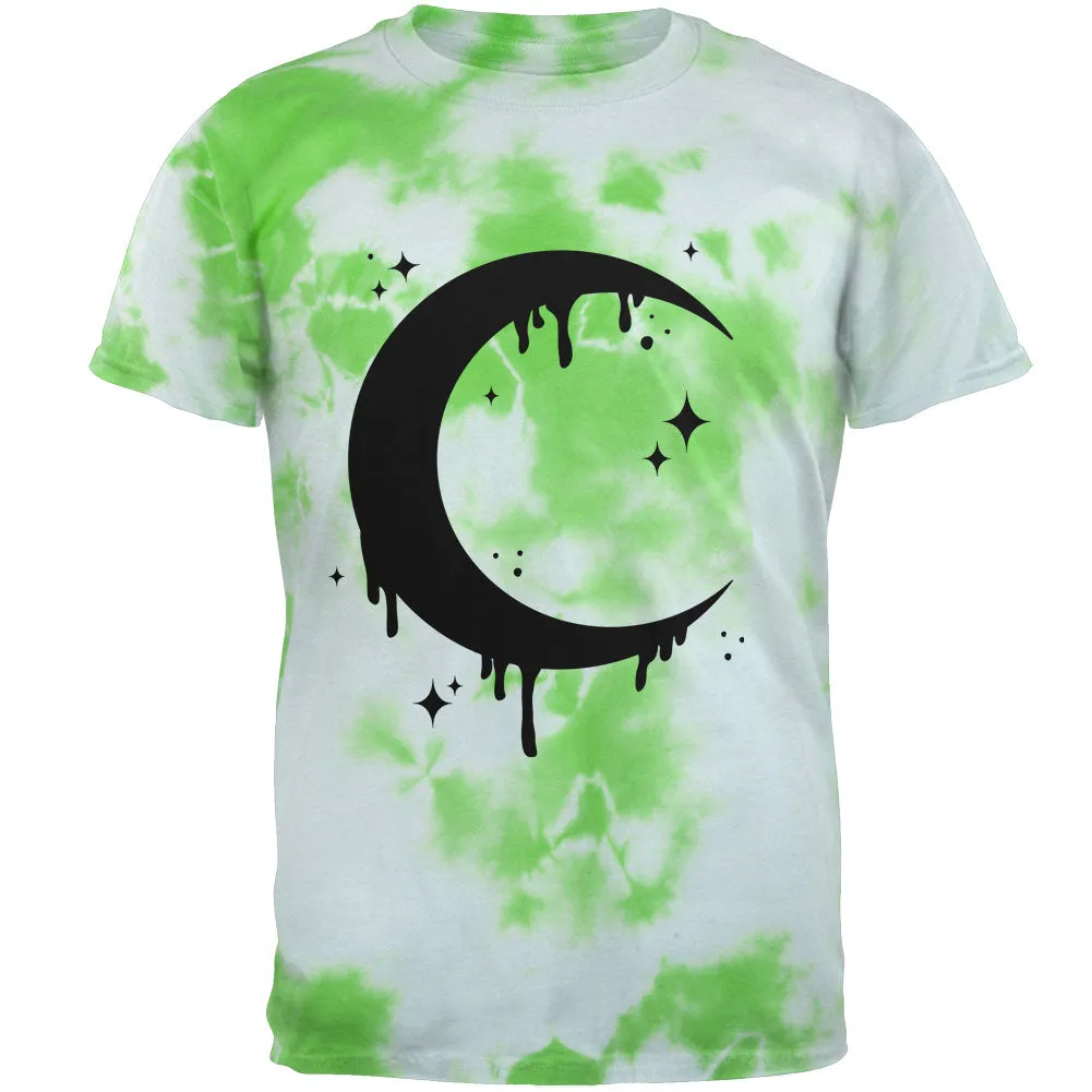 Halloween Dripping Crescent Moon Adult T-Shirt sold by Old Glory product image thumbnail 3