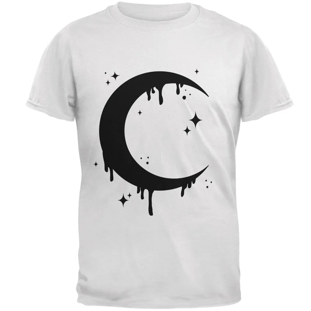 Halloween Dripping Crescent Moon Adult T-Shirt sold by Old Glory product image thumbnail 4
