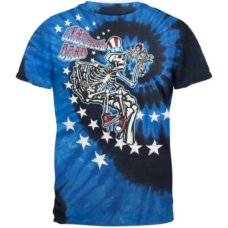 Grateful Dead - Uncle Sam I Am Tie Dye T-Shirt sold by Old Glory