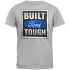 Ford - Built Tough Stamp Grey T-Shirt sold by Old Glory