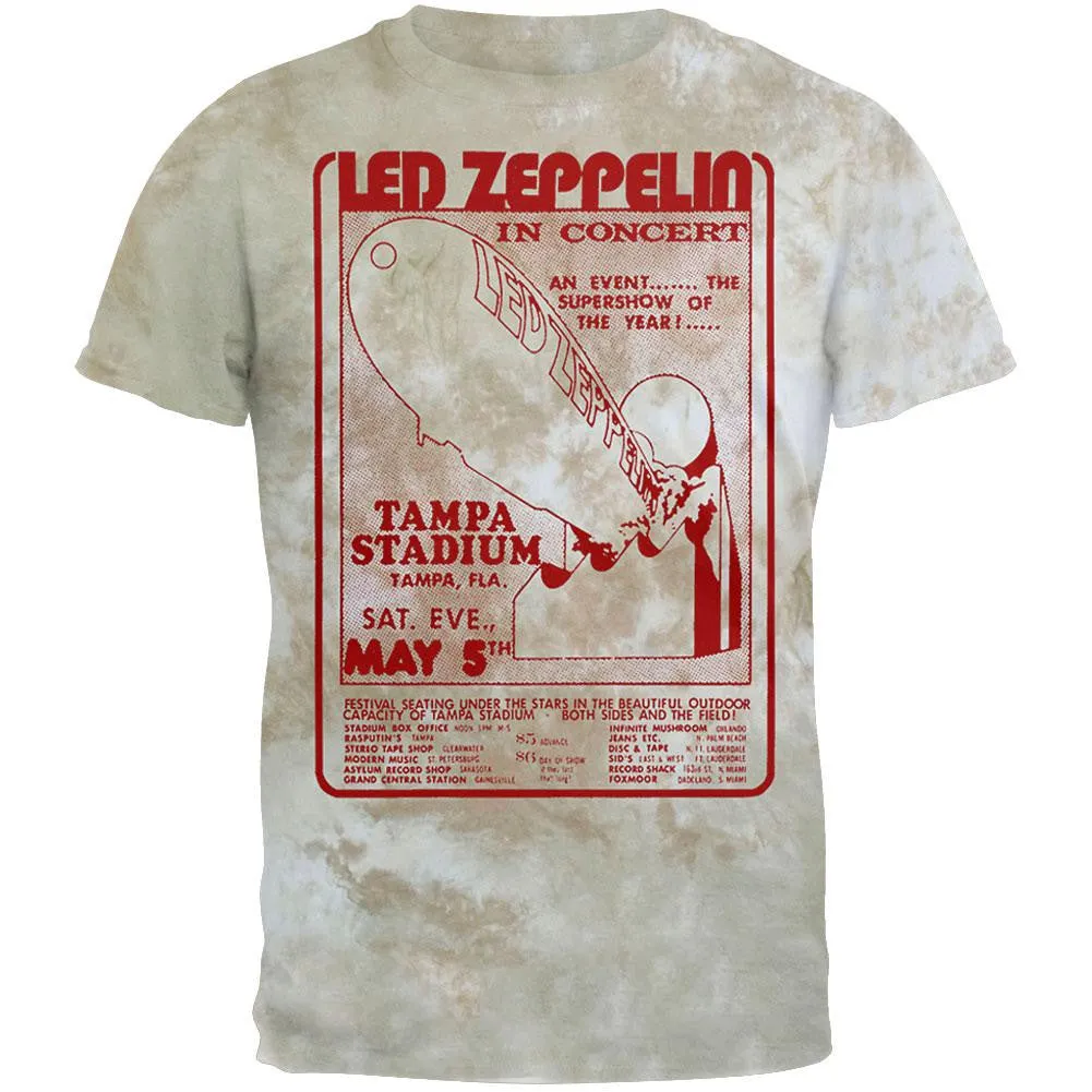 Led Zeppelin - In Concert Tie Dye T-Shirt sold by Old Glory