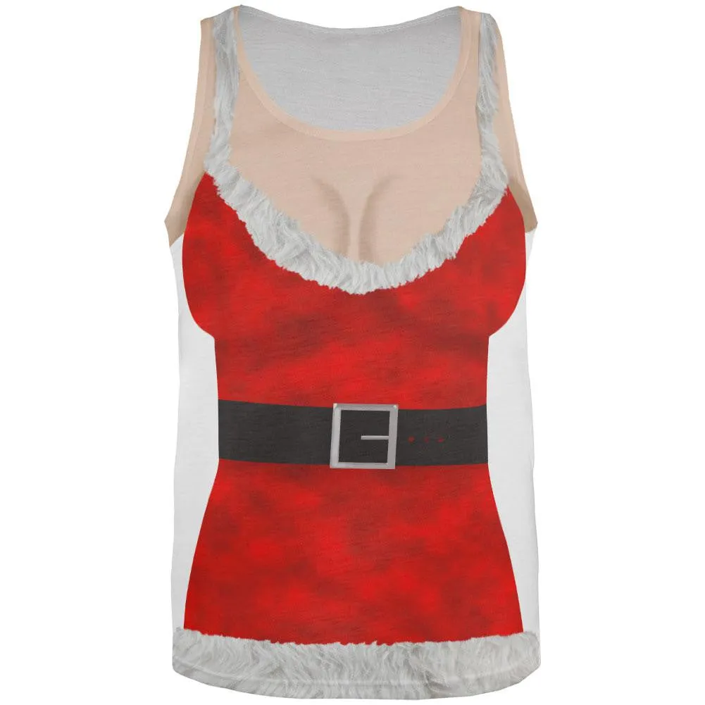 Christmas Sexy Mrs. Claus All Over Adult Tank Top sold by Old Glory