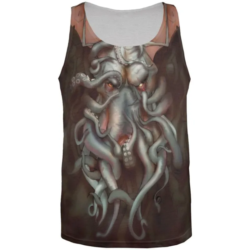 Call of Cthulhu All Over Adult Tank Top sold by Old Glory