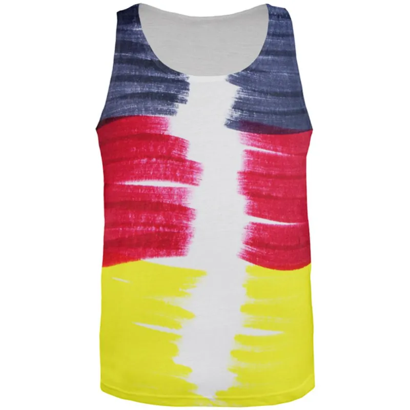 Oktoberfest Color Me German All Over Mens Tank Top sold by Old Glory