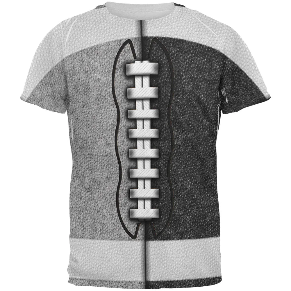Fantasy Football Team Silver and Black All Over Mens T Shirt sold by Old Glory
