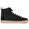 The Hundreds - Wayne High Top Black Suede & Canvas Sneakers sold by Old Glory