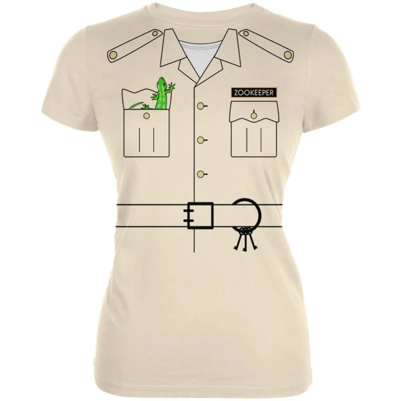 Halloween Zookeeper Costume Juniors Soft T Shirt sold by Old Glory