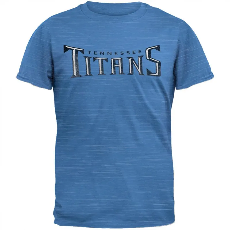 Tennessee Titans - Logo Scrum Premium T-Shirt sold by Old Glory