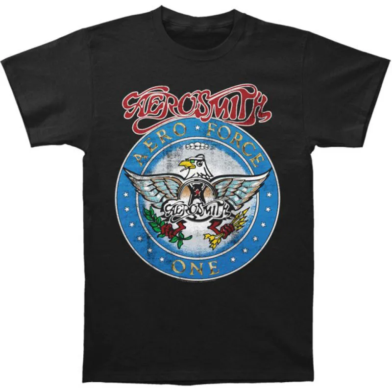 Aerosmith - Aero Force One Soft Adult T-Shirt sold by Old Glory