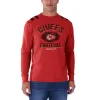 Kansas City Chiefs - Football Logo Bruiser Premium Long Sleeve T-Shirt sold by Old Glory