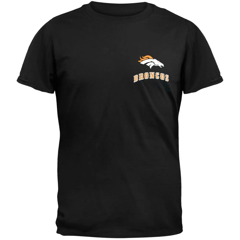 Denver Broncos - Running Back Adult T-Shirt sold by Old Glory