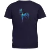 Wolf Galaxy Night Sky Mens T Shirt sold by Old Glory