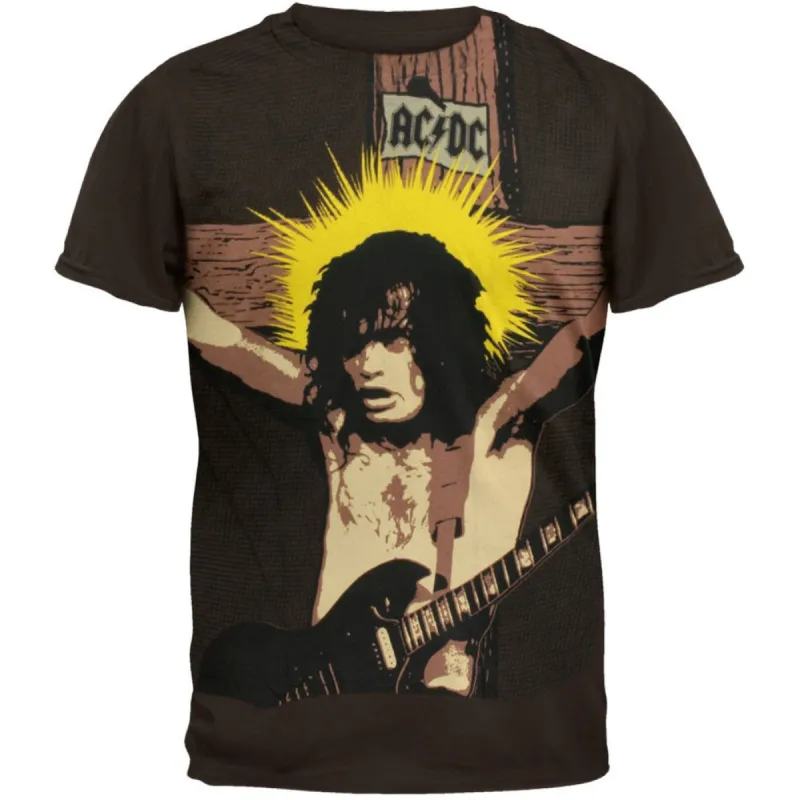 AC/DC - Angus Christ Subway T-Shirt sold by Old Glory