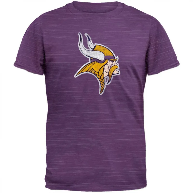 Minnesota Vikings - Logo Scrum Premium T-Shirt sold by Old Glory