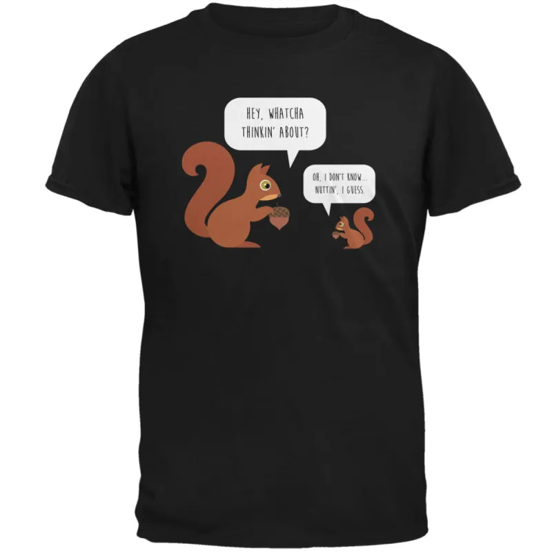 Autumn Squirrel Nut Pun Mens T Shirt sold by Old Glory