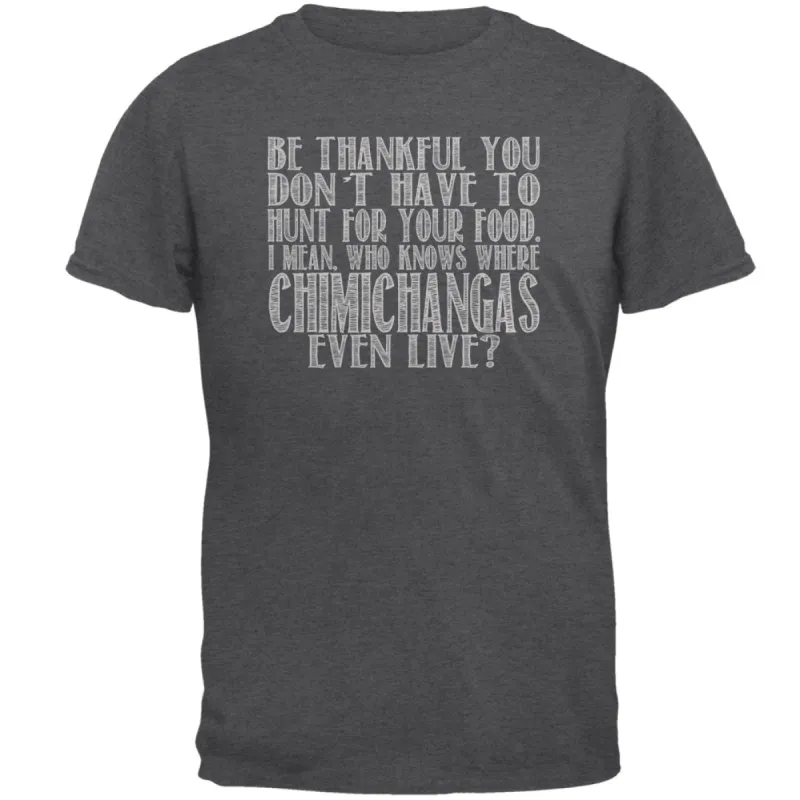 Hunt For Chimichangas Mens T Shirt sold by Old Glory