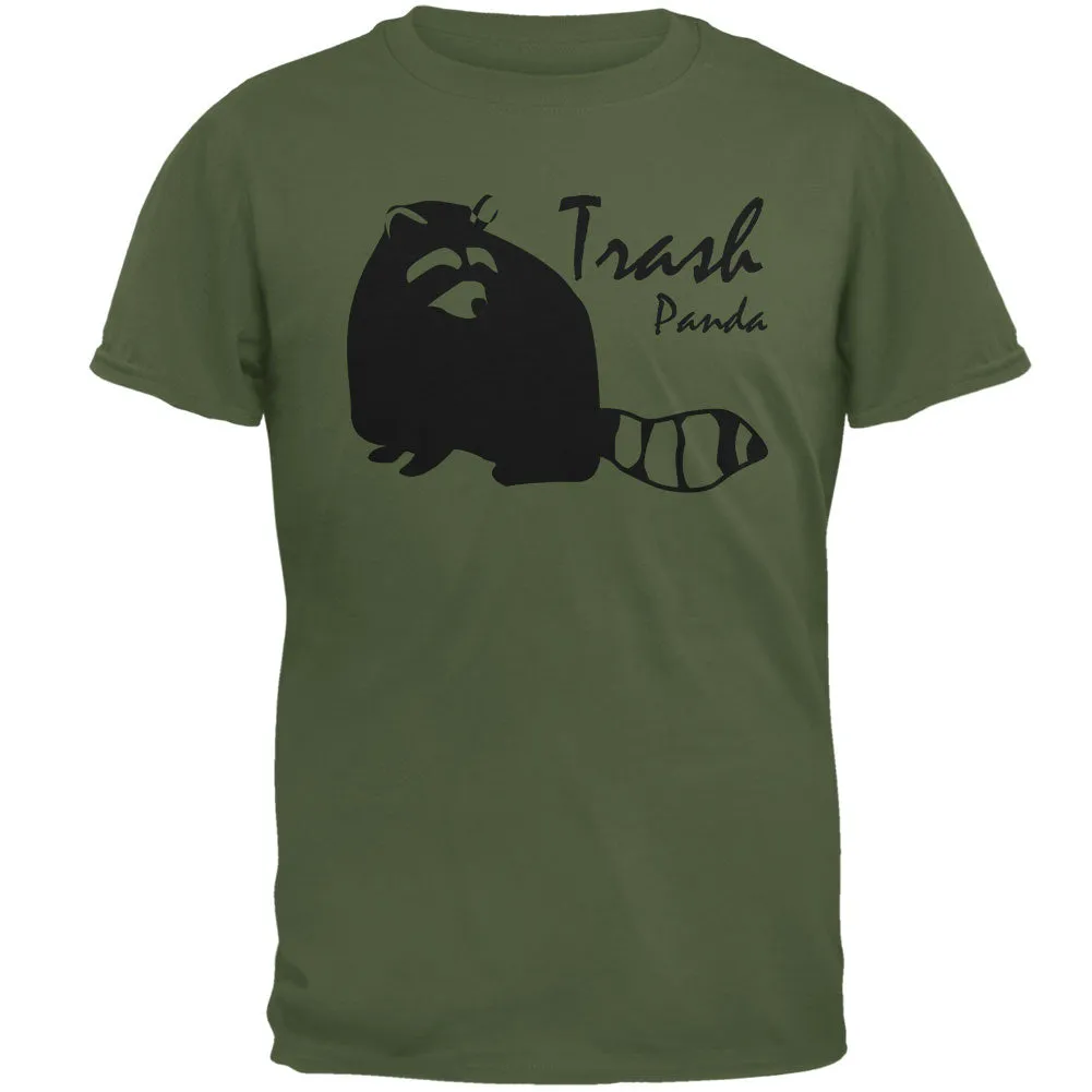 Raccoon Trash Panda Silhouette Mens T Shirt sold by Old Glory product image thumbnail 2
