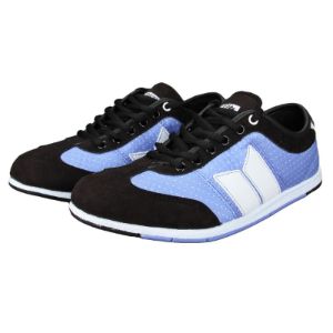 Macbeth - Brighton Black & Blue Polka Dot Women's Shoes sold by Old Glory