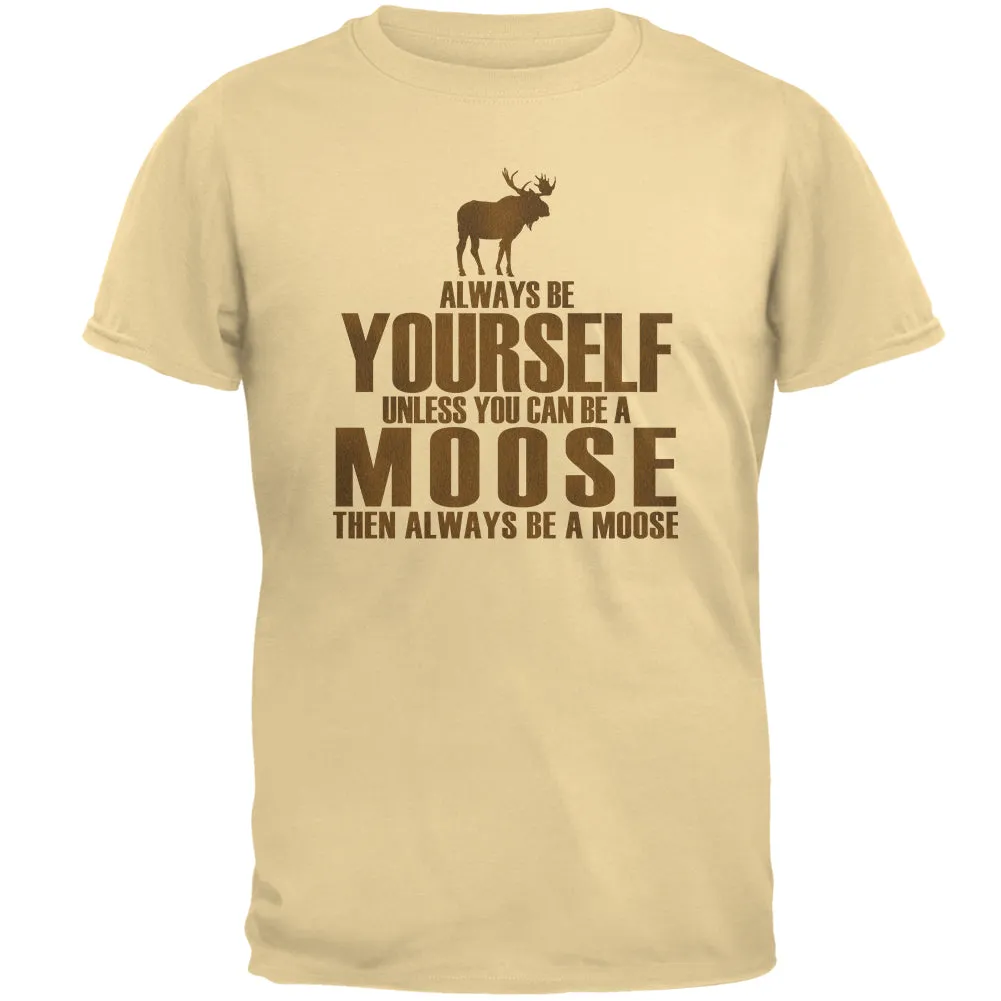 Always Be Yourself Moose Mens T Shirt sold by Old Glory product image thumbnail 5