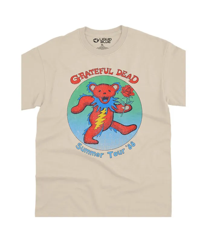 Grateful Dead - Rose Bear 88 Mens T Shirt sold by Old Glory