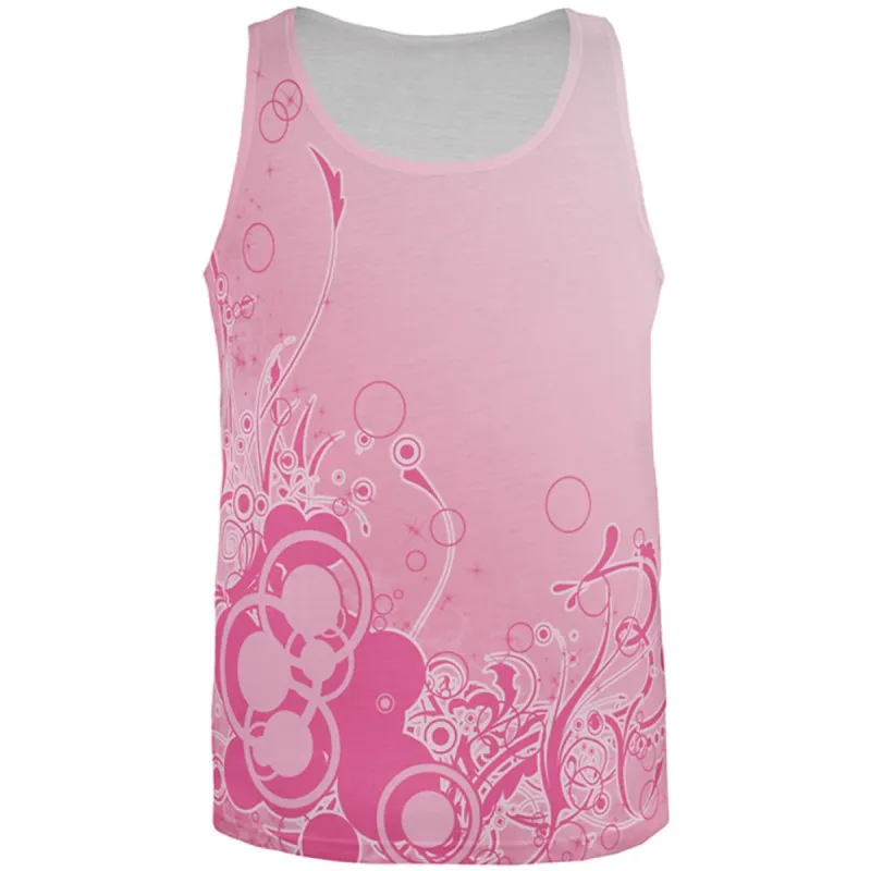 Pink Ombre Day Dream All Over Mens Tank Top sold by Old Glory