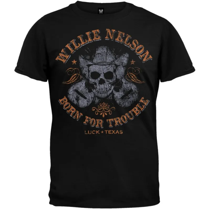 Willie Nelson - Dual Guitars T-Shirt sold by Old Glory