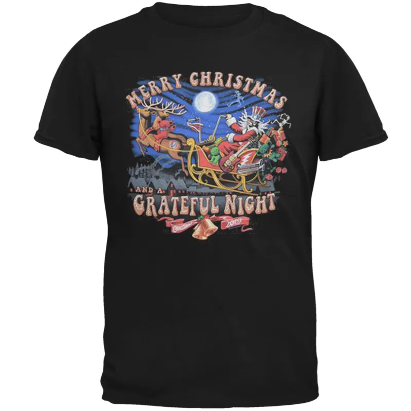 Grateful Dead - Steal Your Sleigh Mens T Shirt made by Liquid Blue