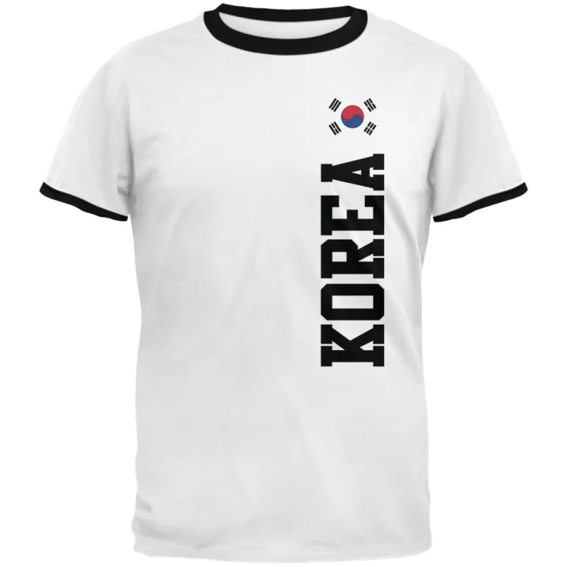 World Cup South Korea Mens Ringer T Shirt sold by Old Glory