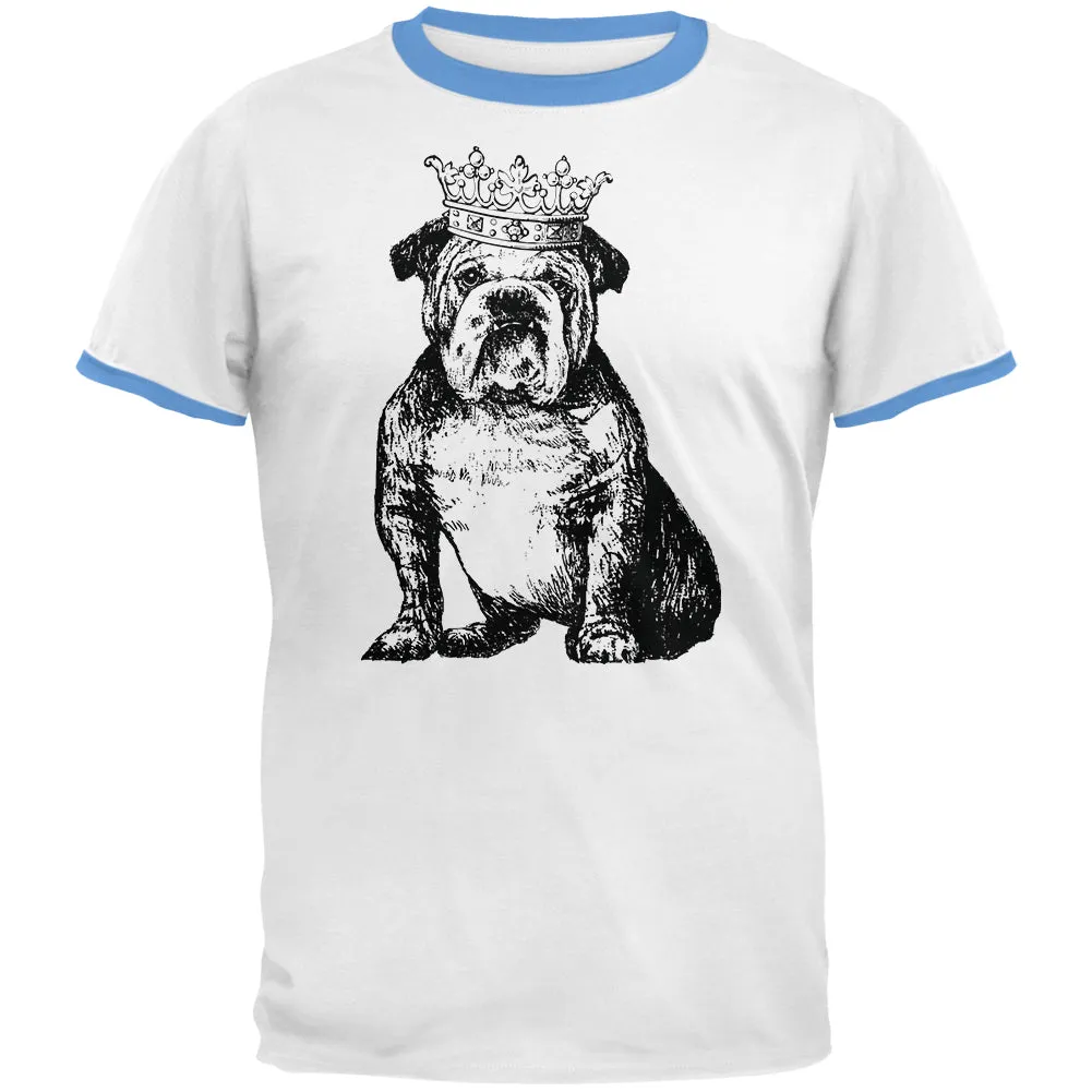 British Bulldog Crown Mens Ringer T Shirt sold by Old Glory product image thumbnail 2