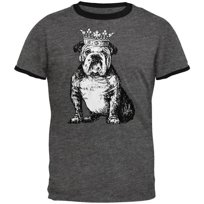 British Bulldog Crown Mens Ringer T Shirt sold by Old Glory product image thumbnail 4