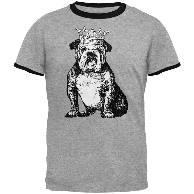 British Bulldog Crown Mens Ringer T Shirt sold by Old Glory product image thumbnail 5