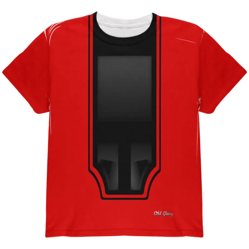 Halloween Classic Muscle Car Red Costume All Over Youth T Shirt sold by Old Glory