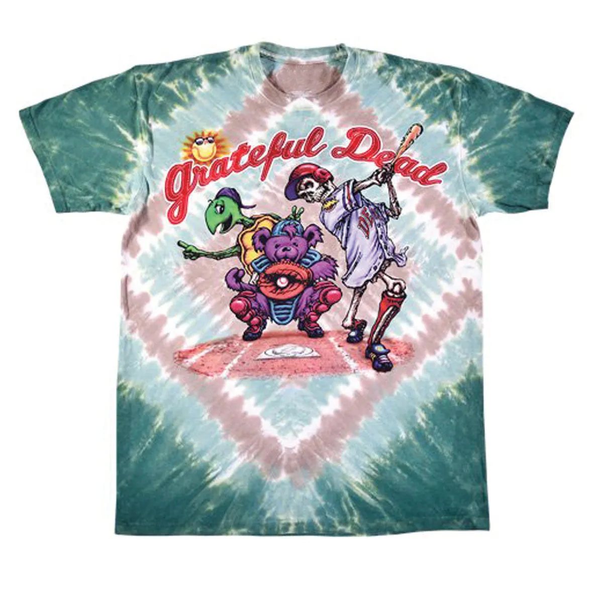 Grateful Dead - Spring Training Tie Dye Mens T Shirt sold by Old Glory