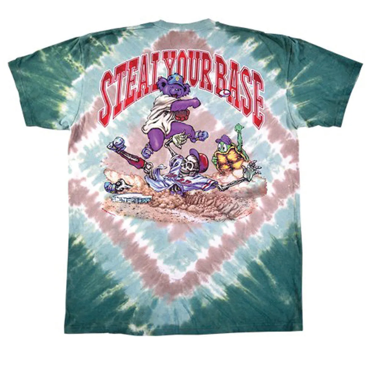 Grateful Dead - Spring Training Tie Dye Mens T Shirt sold by Old Glory product image thumbnail 2