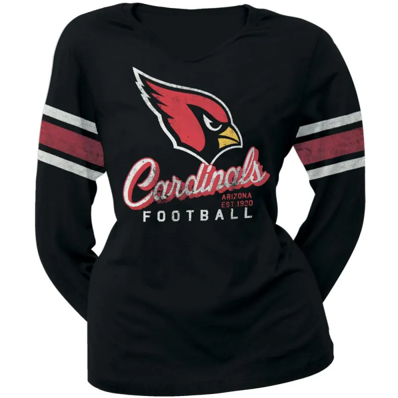 Arizona Cardinals - Homerun Premium Juniors Long Sleeve T-Shirt sold by Old Glory