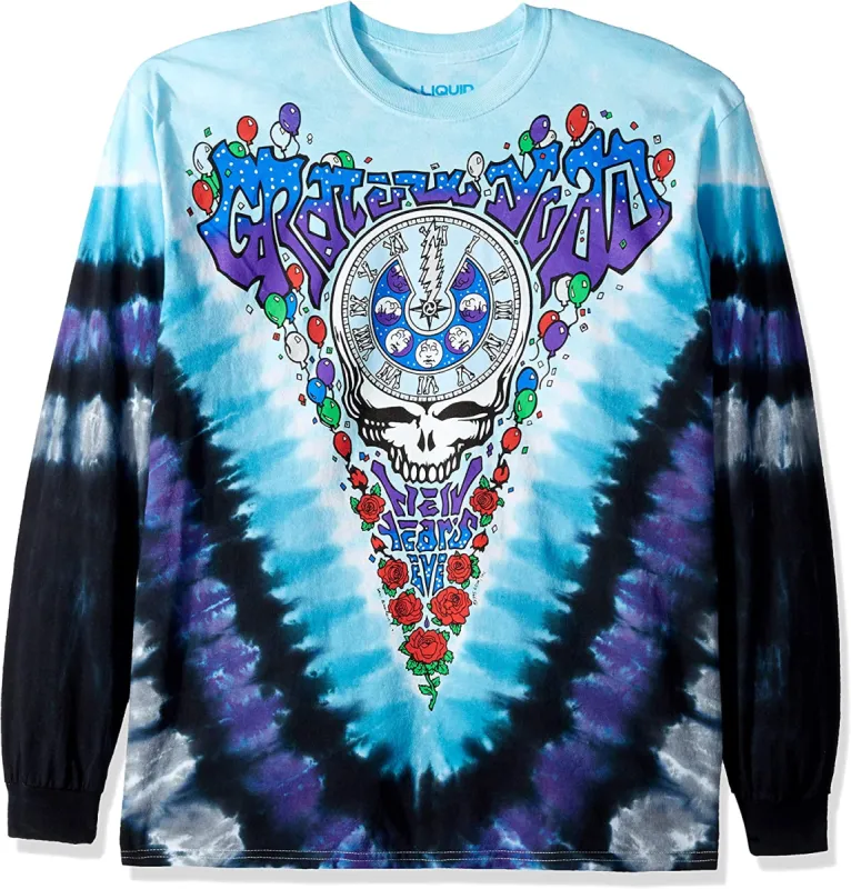 Grateful Dead - Midnight Hour Tie Dye Long Sleeve T Shirt sold by Old Glory