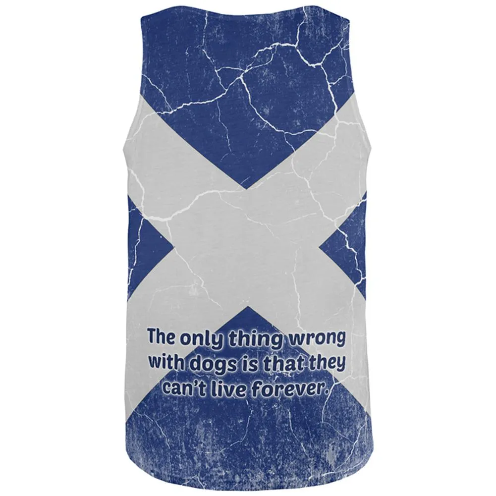 Scottish Terrier Live Forever All Over Adult Tank Top sold by Old Glory product image thumbnail 2
