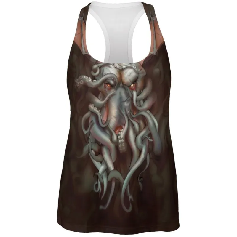 Call of Cthulhu All Over Womens Work Out Tank Top sold by Old Glory